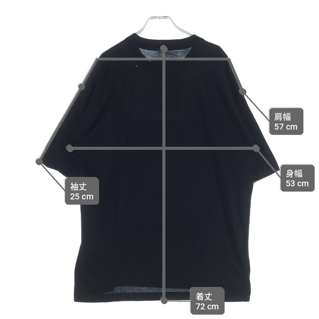 PRADA(プラダ) 20SS ZIPPED GABARDINE POCKET TEE フロント三角ロゴプレート ギャバジンポケット付 Tシャツ 半袖クルーネックカットソー ブラック UJN537 S191 1S9T