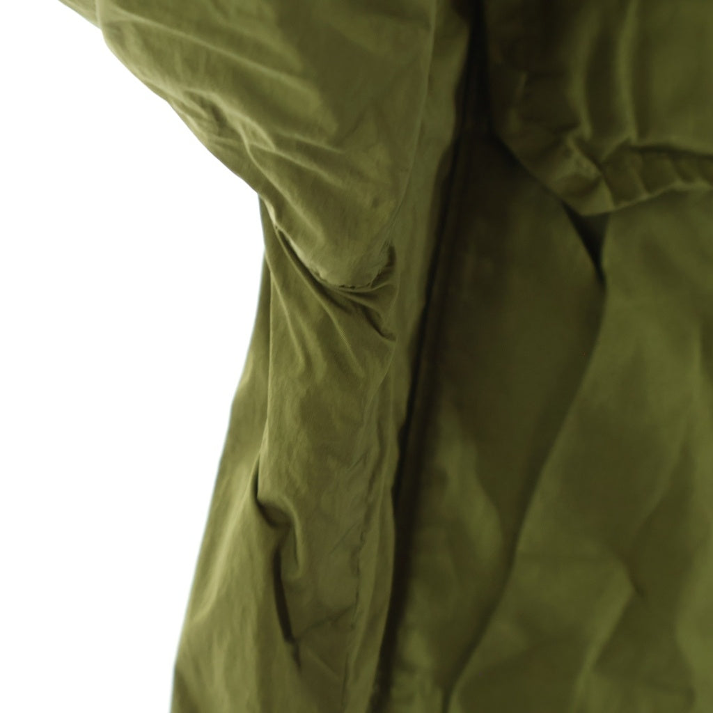 STONE ISLAND(ストーンアイランド) 16SS GARMENT DYE CRINLE NY JACKET ガーメントダイ 袖ロゴワッペン クリンクル ジップアップジャケット カーキ 641544736