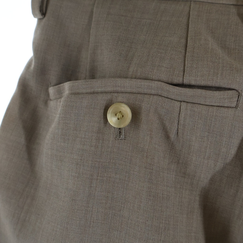 AURALEE(オーラリー) 21SS WASHABLE WOOL TROPIC ウォッシャブル トロピカルクロス ウール パンツ ベージュ A21SP02WH