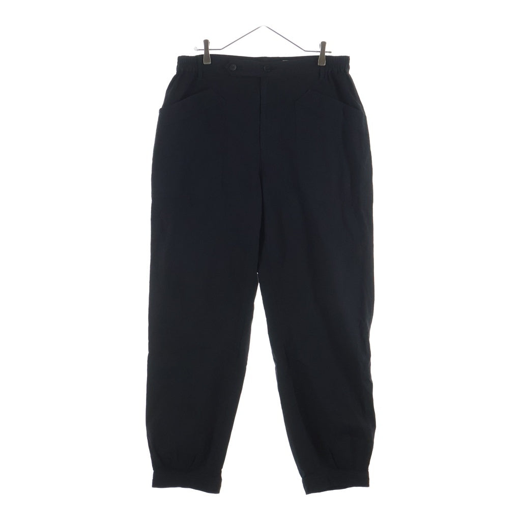 VISVIM ヴィスヴィム 22AW CAROLL PANT 変形ポケット キャロルパンツ ウールリネンイージーパンツ ブラック 0122205008011 VISVIM(ヴィスヴィム) 22AW CAROLL PANT 変形ポケット キャロルパンツ