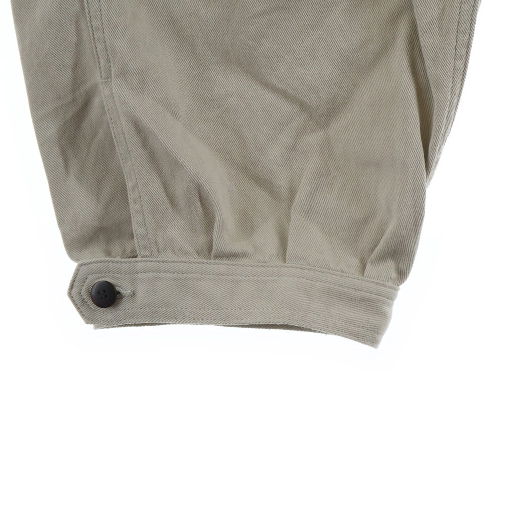 VISVIM(ヴィスヴィム) 26SS CAROLL PANT 変形ポケット キャロルパンツ コットンイージーパンツ アイボリー 0126105008011