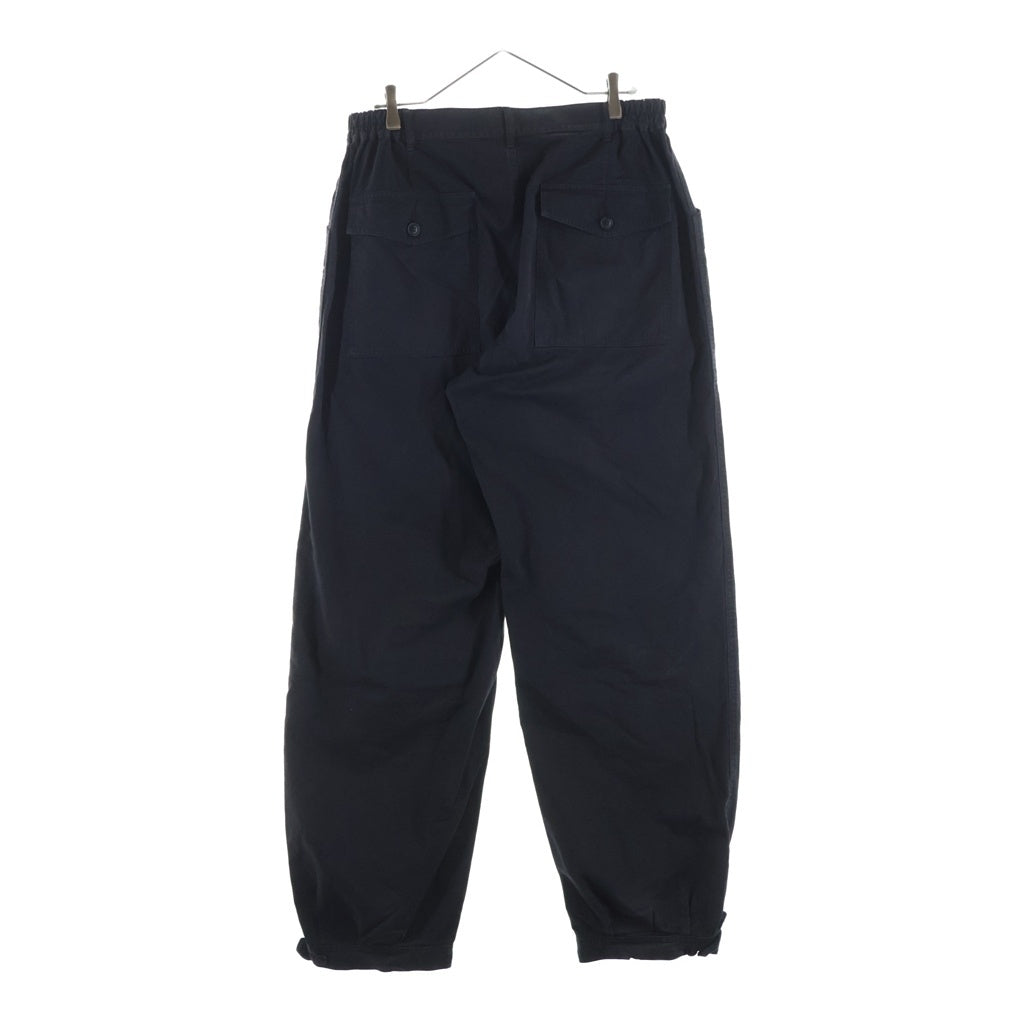 VISVIM(ヴィスヴィム) 25AW CAROLL PANT 変形ポケット キャロルパンツ コットンイージーパンツ ブラック 0125205008008
