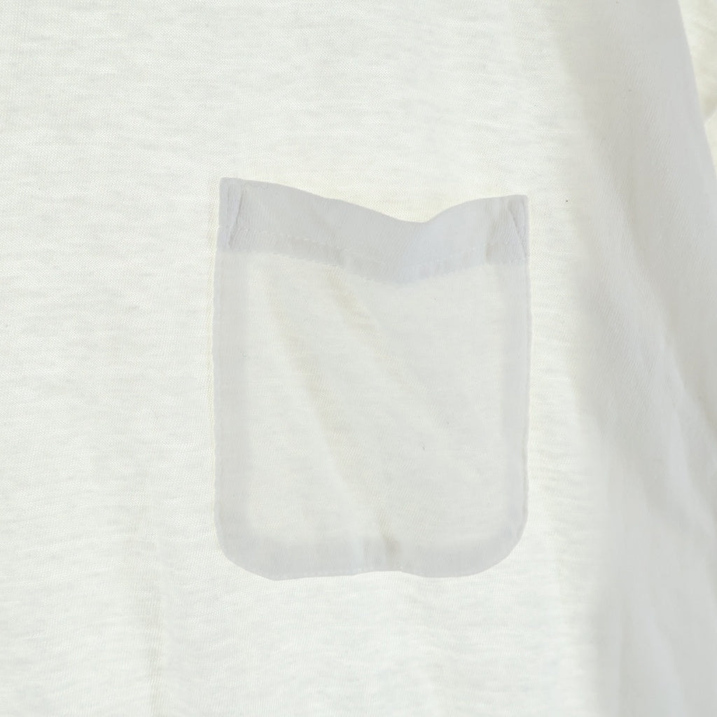 VISVIM(ヴィスヴィム) 25AW SUBLIG EX JUMBO 3-PACK S/S サブリグ エクストラジャンボ ポケットTシャツ 半袖クルーネックカットソー ホワイト 0125205009003