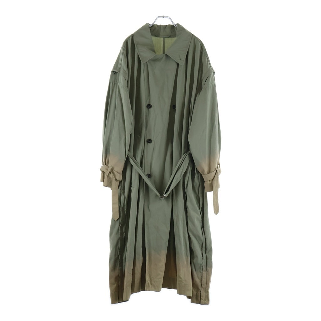 YOKE(ヨーク) 21SS DETACHABLE SLEEVES 11XL TRENCH COAT デタッチャブルスリーブ 11XL トレンチコート レディース カーキ YK21SS0198C