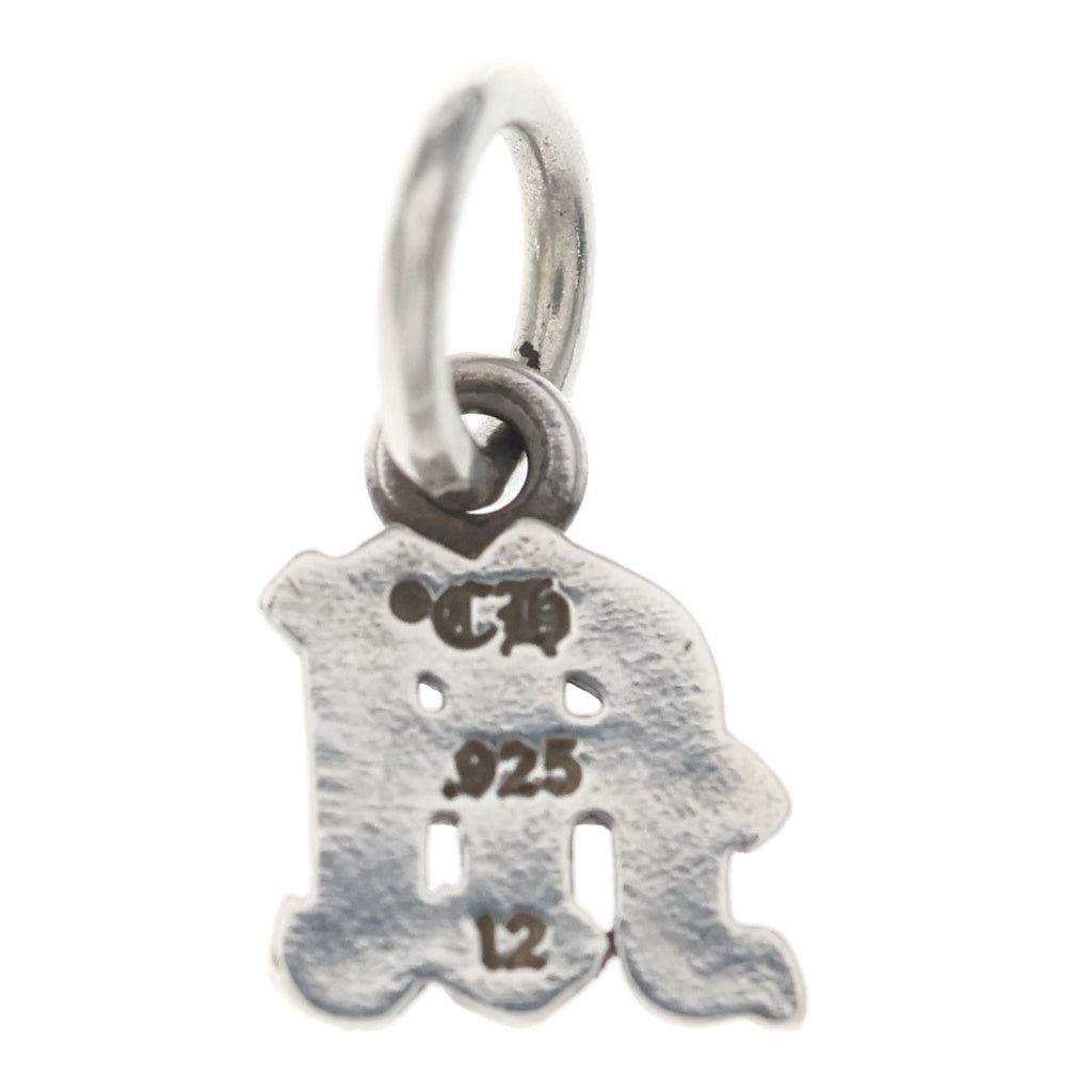 CHROME HEARTS(クロムハーツ) ALPHABET CHARM M アルファベットチャーム イニシャル ペンダントトップ シルバー BCA205 レディース