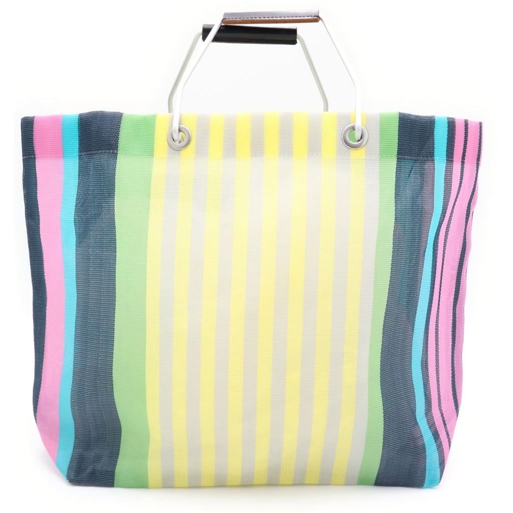MARNI(マルニ) MARNI MARKET マルニマーケット ストライプ ショッピング トートバッグ マルチカラー SHMHR08A00 レディース