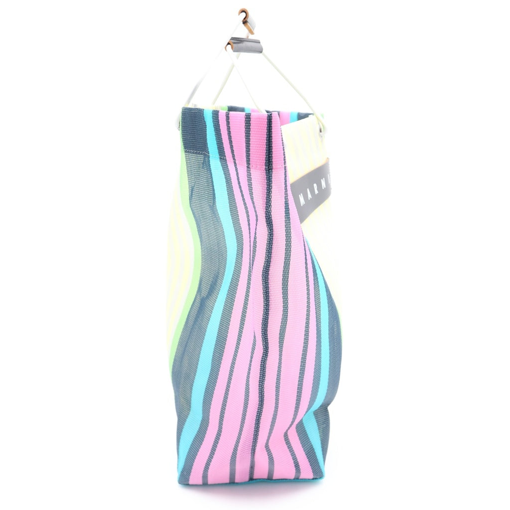 MARNI(マルニ) MARNI MARKET マルニマーケット ストライプ ショッピング トートバッグ マルチカラー SHMHR08A00 レディース
