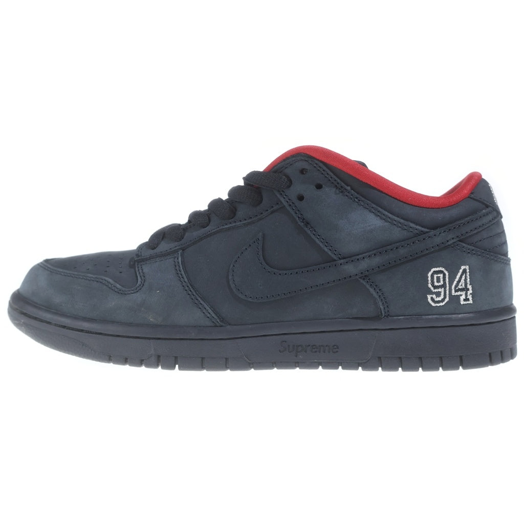 NIKE SB(ナイキエスビー) 25AW ×SUPREME DUNK LOW シュプリーム ダンク ローカットスニーカー US9.5/27.5cm ブラック HQ8487-001