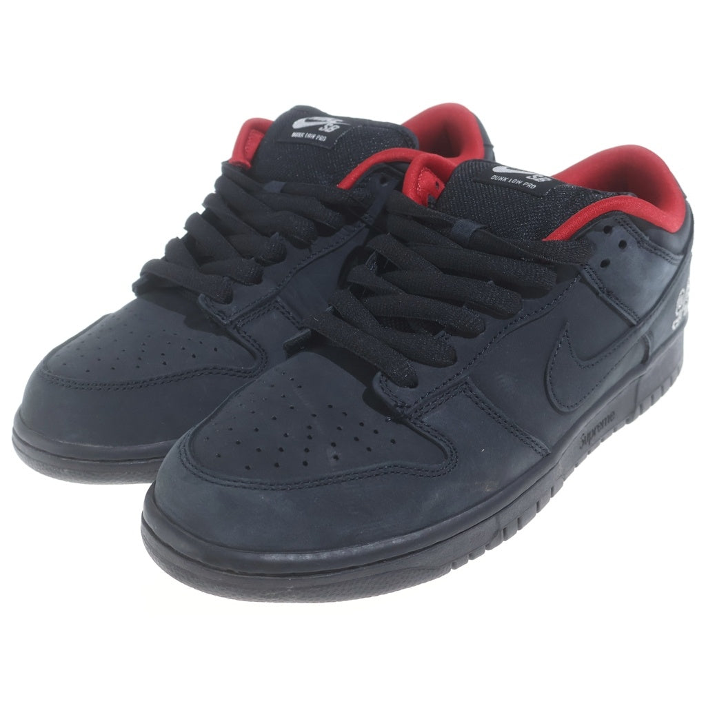 NIKE SB(ナイキエスビー) 25AW ×SUPREME DUNK LOW シュプリーム ダンク ローカットスニーカー US9.5/27.5cm ブラック HQ8487-001