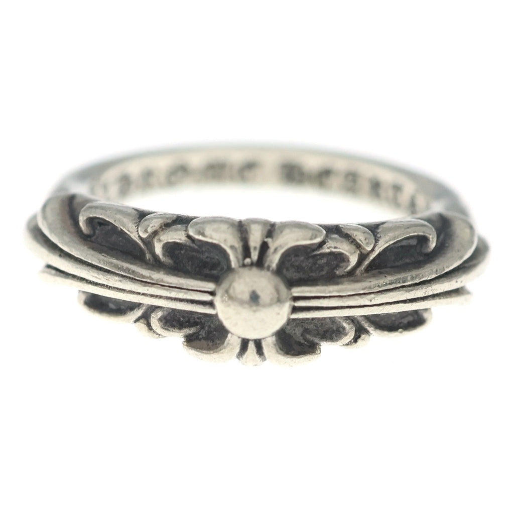 CHROME HEARTS(クロムハーツ) BABY CLASSIC ベイビークラシックフローラルクロスリング シルバー BCA338