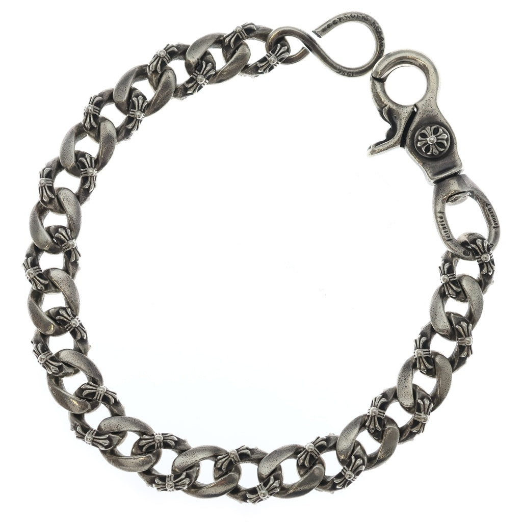 CHROME HEARTS(クロムハーツ) FANCY SHORT-S/1クリップショートファンシー ウォレットチェーン シルバー BCA076
