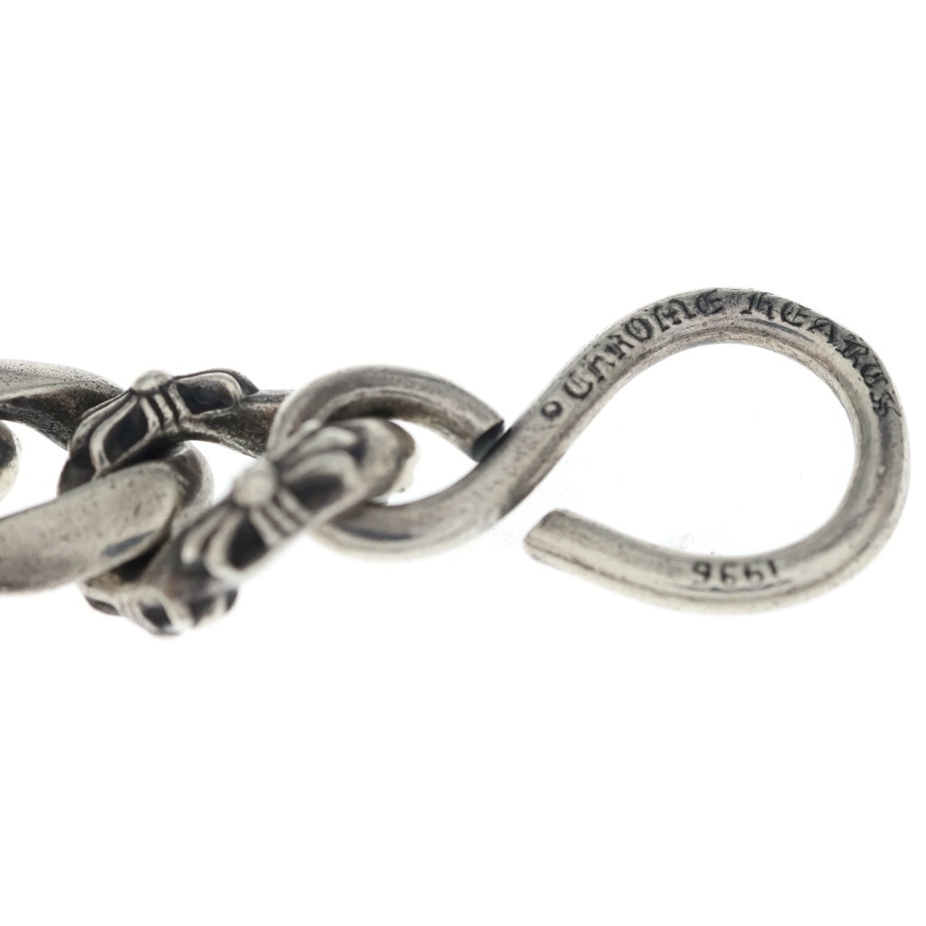 CHROME HEARTS(クロムハーツ) FANCY SHORT-S/1クリップショートファンシー ウォレットチェーン シルバー BCA076
