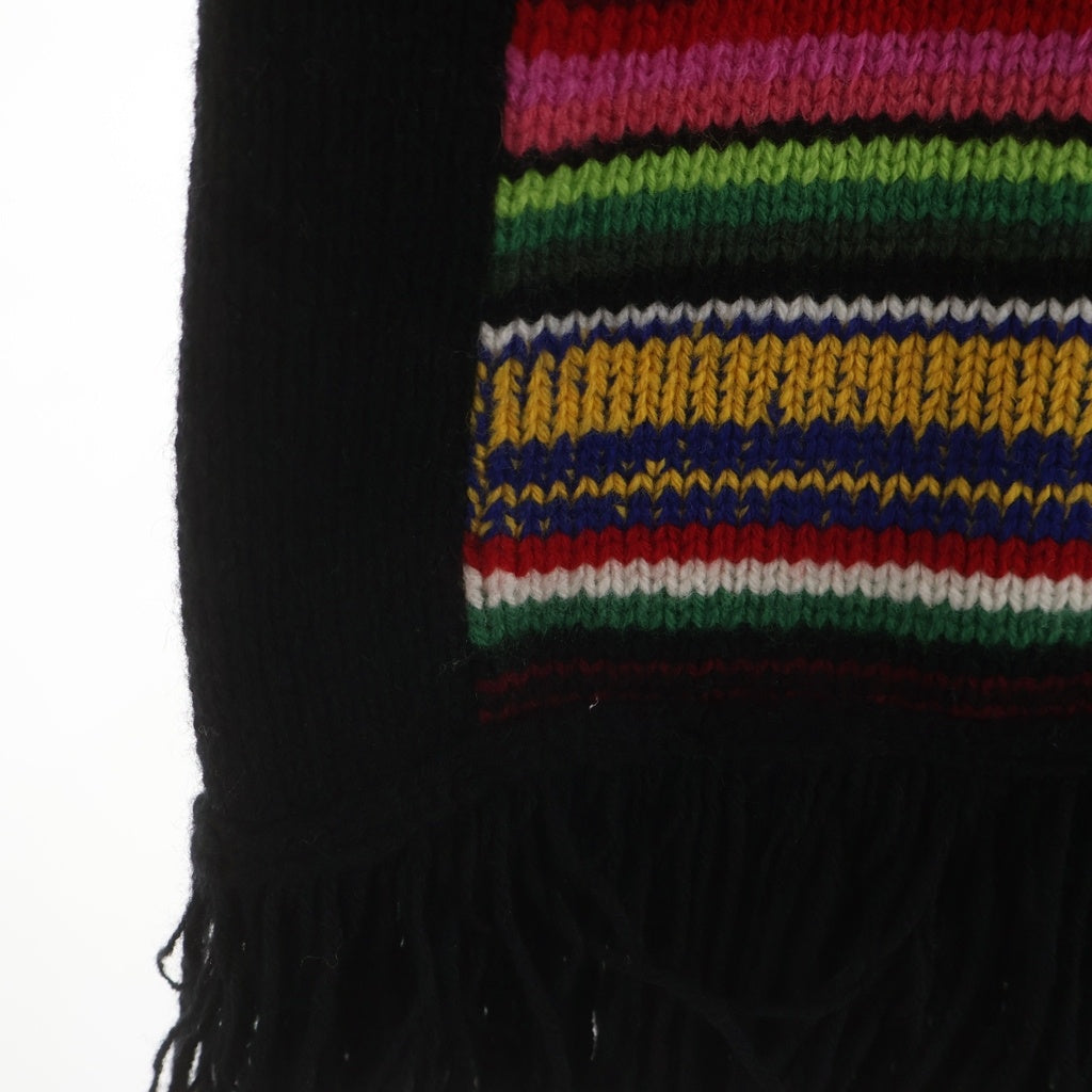 COMME des GARCONS JUNYA WATANABE MAN(コムデギャルソンジュンヤワタナベマン) 22AW AD2022 ラムウール天竺ボーダー クルーネックニットセーター マルチカラー WJ-N009