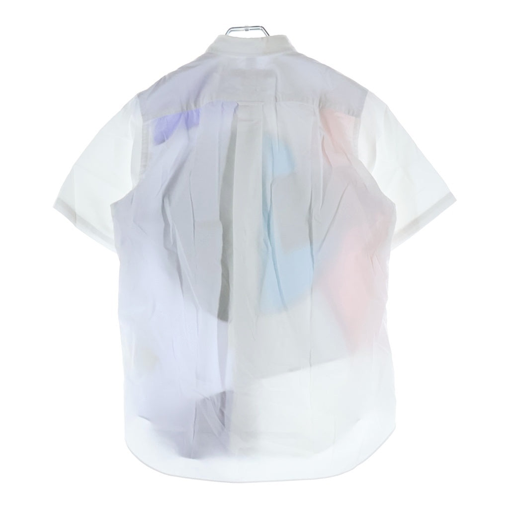 JUNYA WATANABE COMME des GARCONS(ジュンヤワタナベ コムデギャルソン) 16SS AD2015 パッチワーク コットン 半袖シャツ マルチカラー WQ-B015