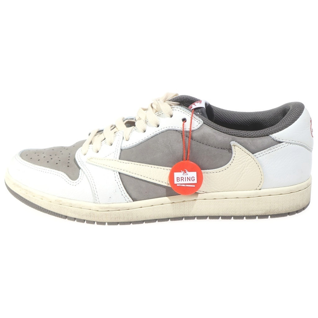 NIKE(ナイキ) ×TRAVIS SCOTT AIR JORDAN1 LOW OG SP REVERSE MOCHA トラヴィススコット エアジョーダン1 リバースモカ ローカットスニーカー US11/29cm DM7866-162