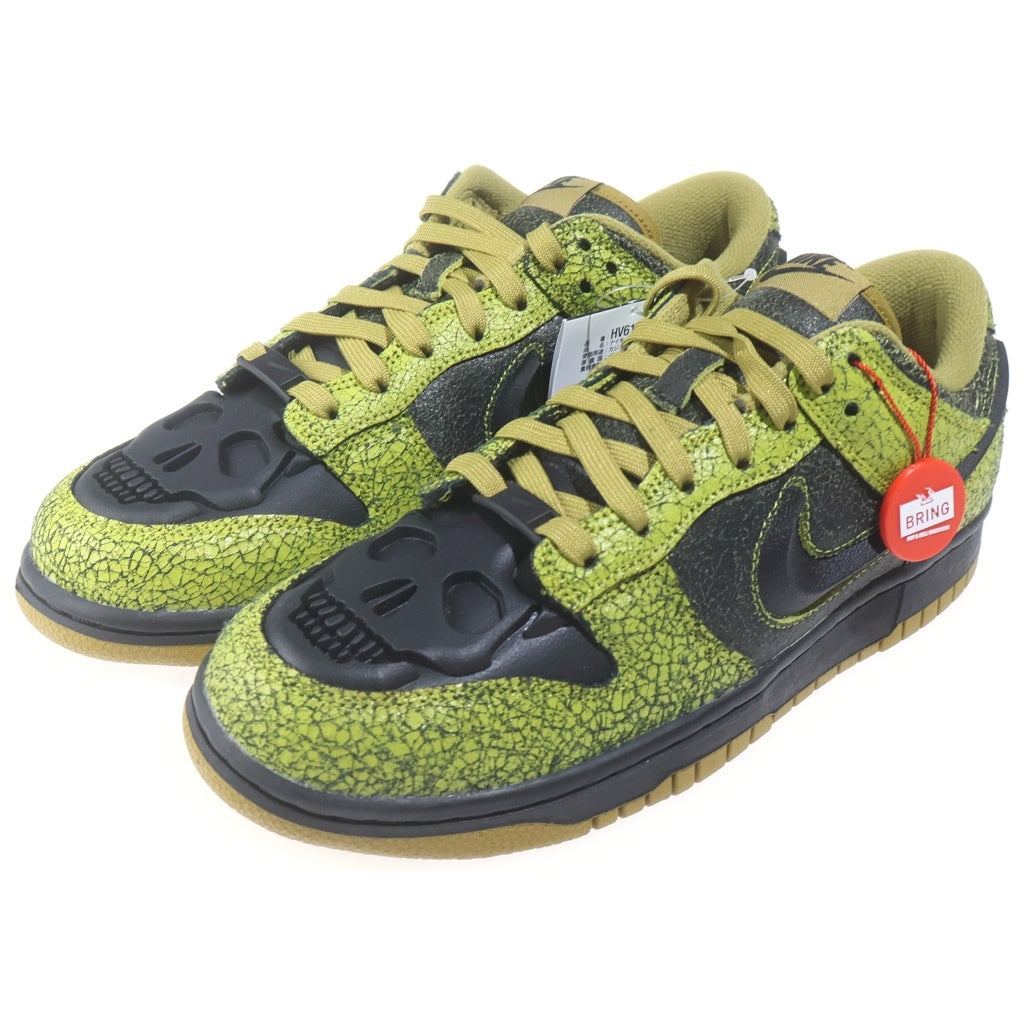 NIKE(ナイキ) DUNK LOW HALLOWEEN ダンク ハロウィン ローカットスニーカー イエロー/ブラック US8.5/26.5cm HV6103-300