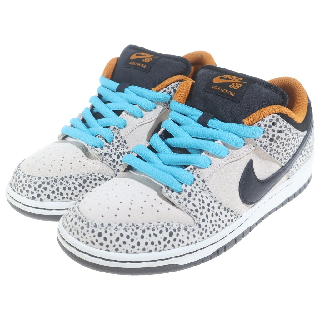 NIKE SB(ナイキエスビー) DUNK LOW PRO ELECTRIC SAFARI ダンク プロ エレクトリックサファリ ローカットスニーカー グレー/ブラック US7/25cm FZ1233-002 レディース