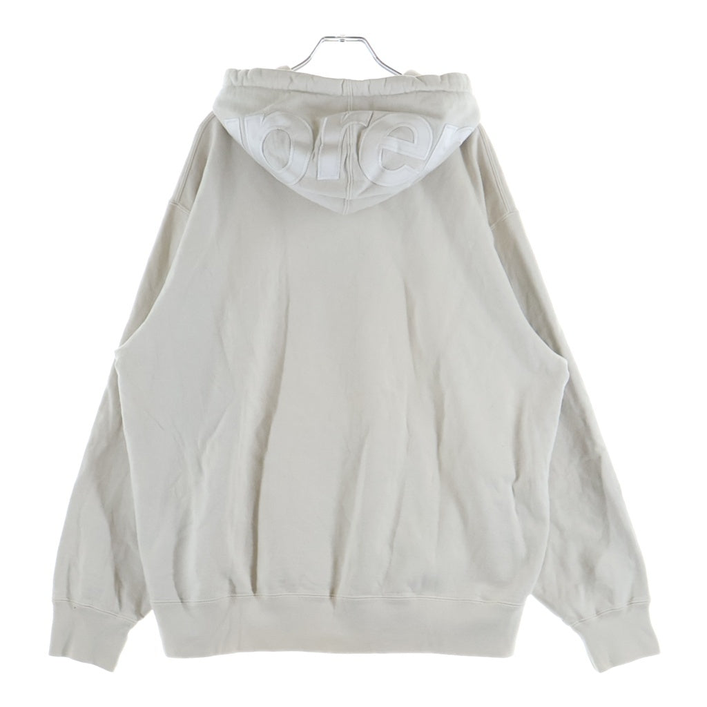 SUPREME(シュプリーム) 21AW Contrast Hooded SweatShirt コントラスト プルオーバーフーデッドパーカー グレー