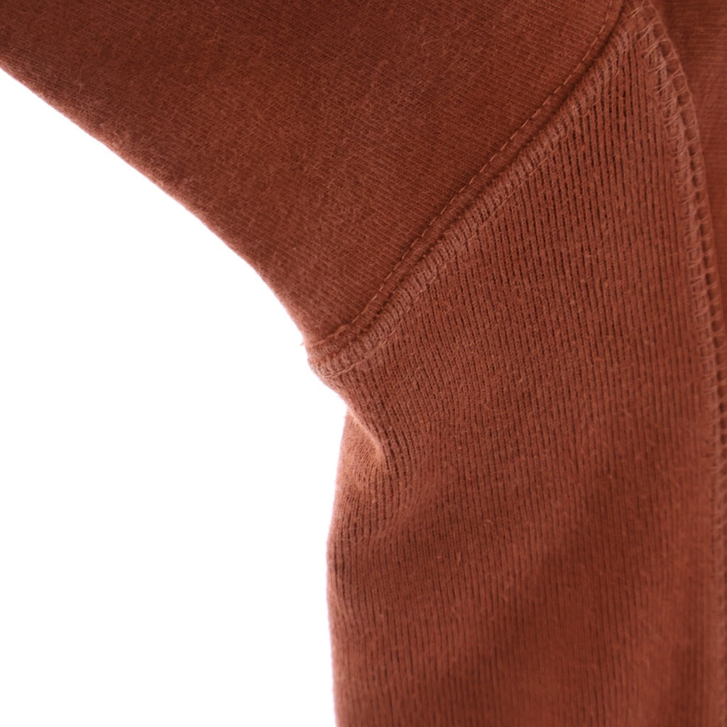 AURALEE(オーラリー) 18AW SUPER MILLED SWEAT P/O スーパーミルド クルーネック スウェットトレーナー オレンジ A8APO1SM