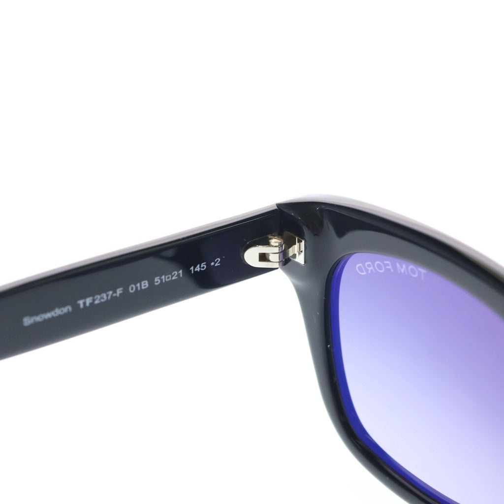 TOM FORD(トムフォード) SNOWDON スノードン ウェリントンフレーム カラーレンズ サングラス メガネ ブラック TF237-F