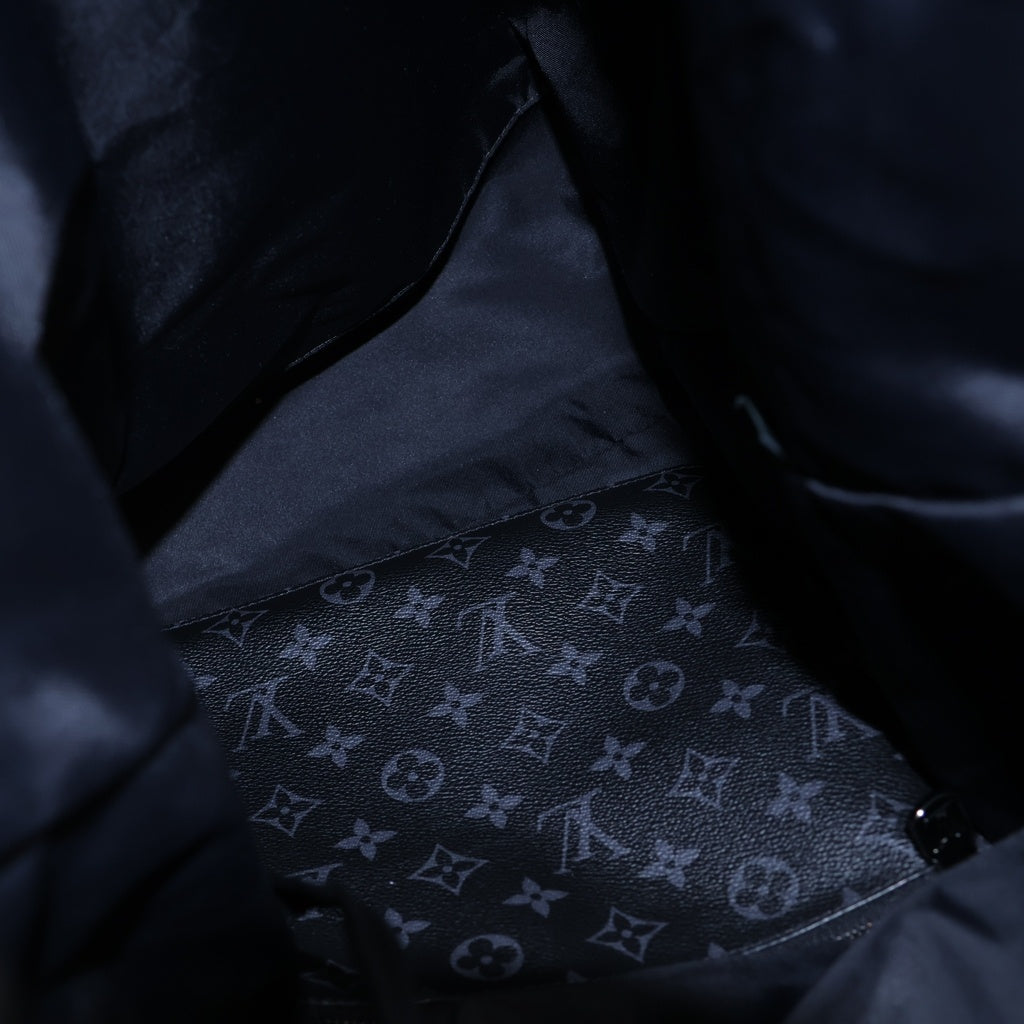LOUIS VUITTON(ルイヴィトン) ×fragment design フラグメントデザイン カバ ライト キャンバス トートバッグ ブラック M43415 FO1187 レディース