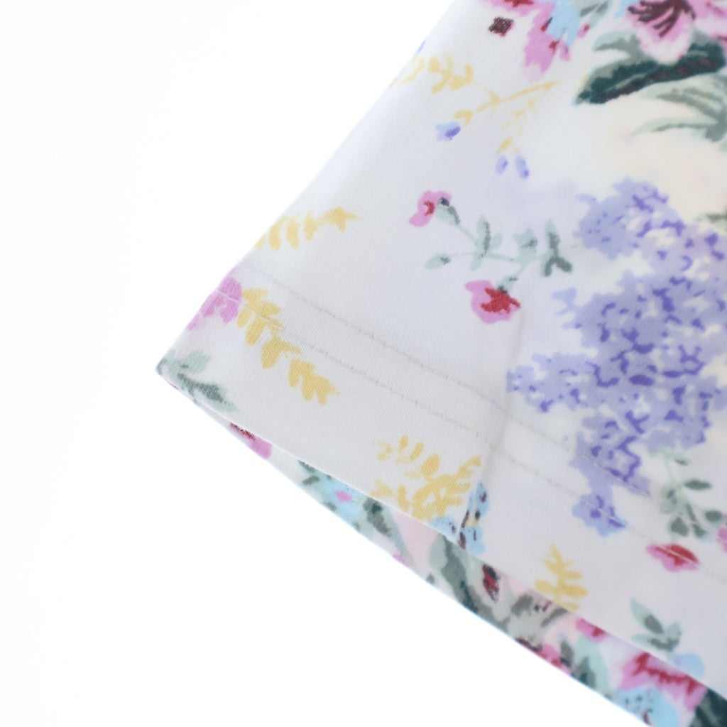 SUPREME(シュプリーム) 26SS Washed Top Floral ウォッシュド トップ フローラル ロゴ刺繍 クルーネック半袖Tシャツ カットソー マルチカラー