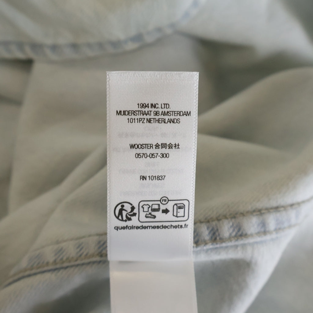 SUPREME(シュプリーム) 26SS Small Box Denim Shirt スモールボックスロゴ 長袖デニムシャツ ライトインディゴ