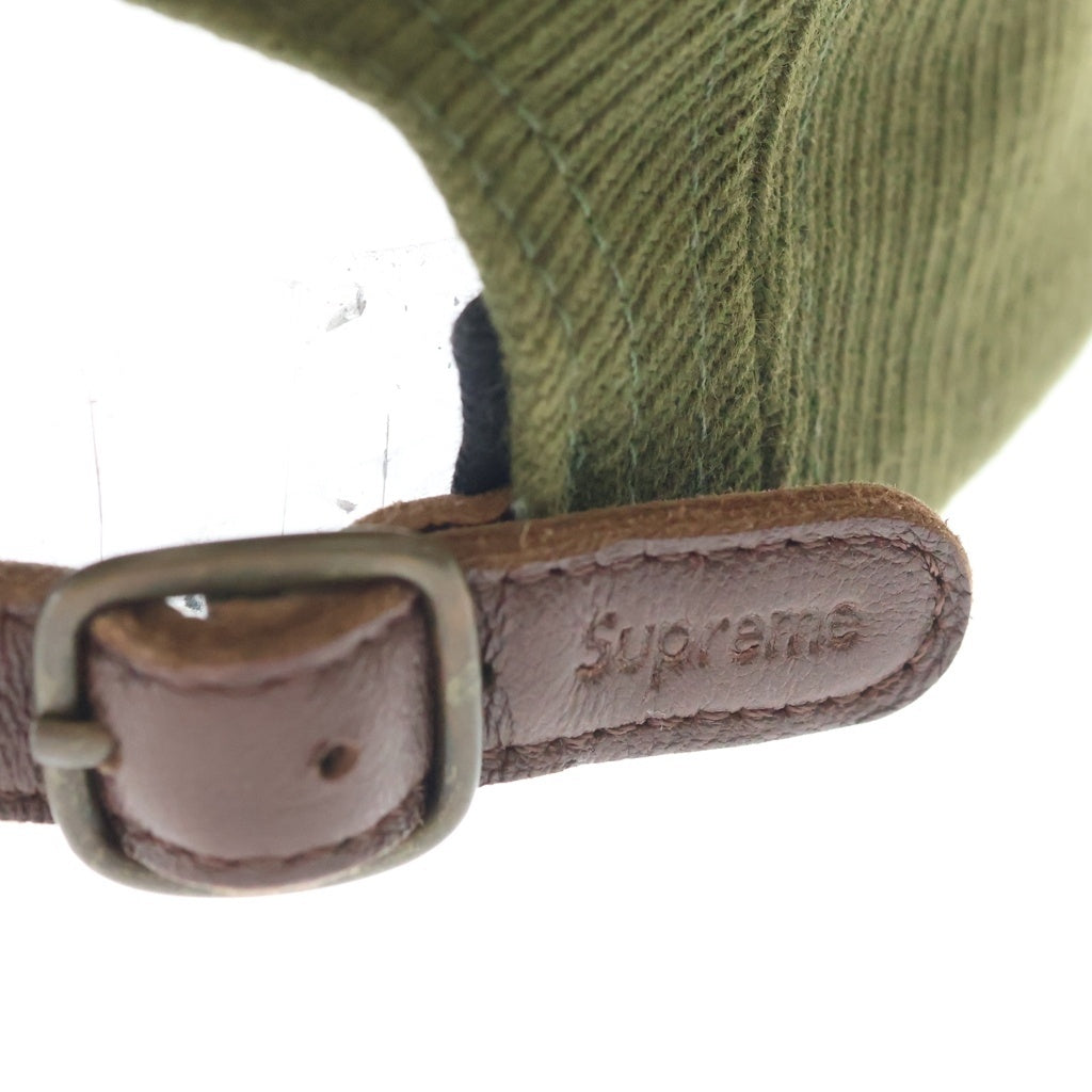 SUPREME(シュプリーム) 16AW Cavalry Twill Camp Cap キャバリーツイル ボックスロゴ キャンプキャップ 帽子 カーキ
