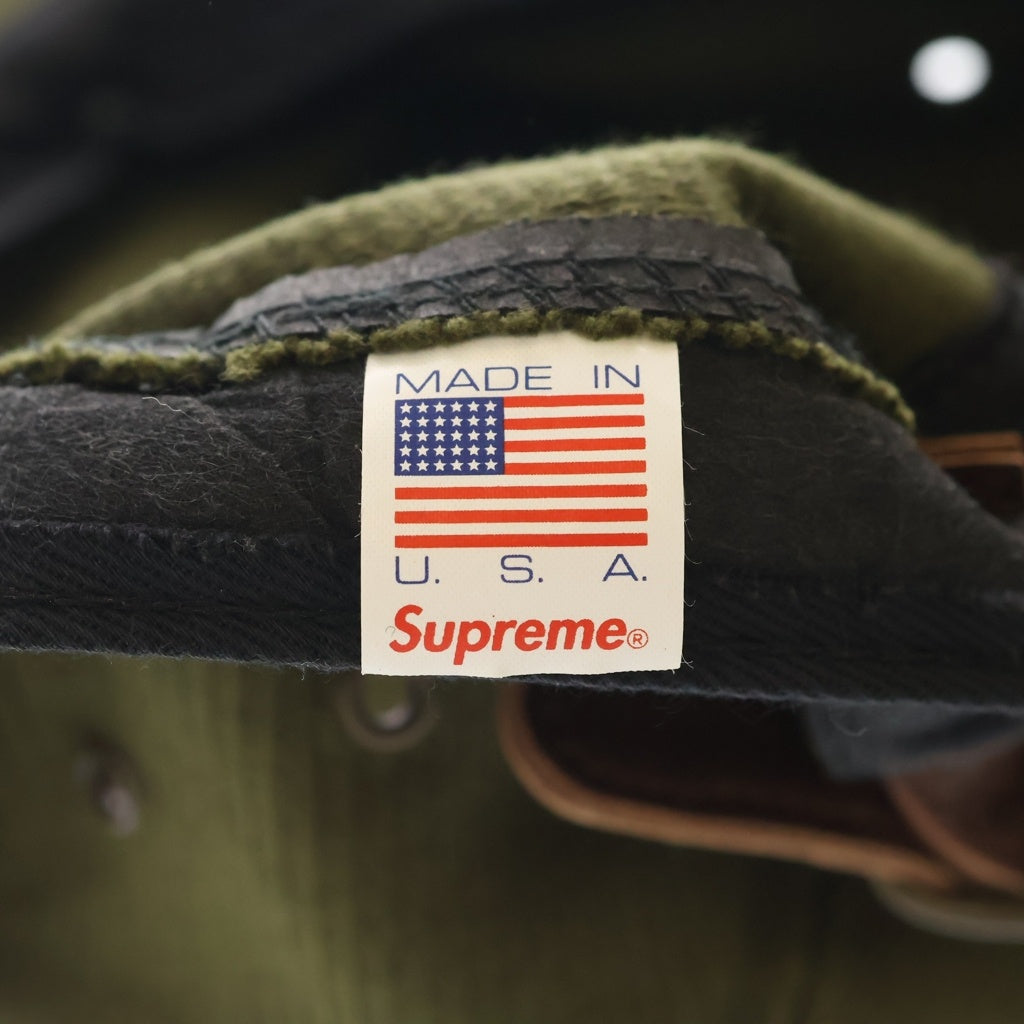 SUPREME(シュプリーム) 16AW Cavalry Twill Camp Cap キャバリーツイル ボックスロゴ キャンプキャップ 帽子 カーキ