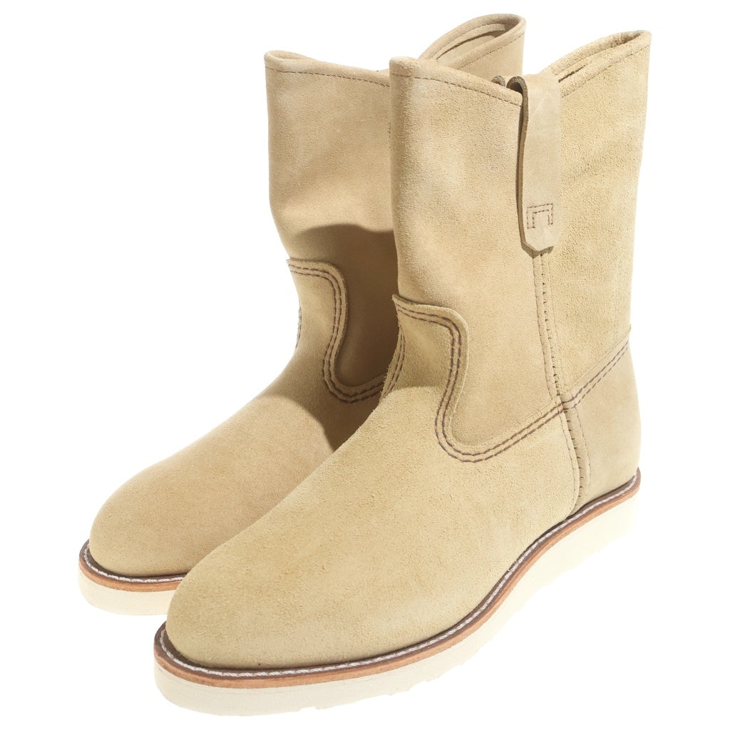 RED WING(レッド ウイング) 9-inch Pecos 9インチ ペコス ウエスタンブーツ シューズ ベージュ US8.5/26.5cm 8168