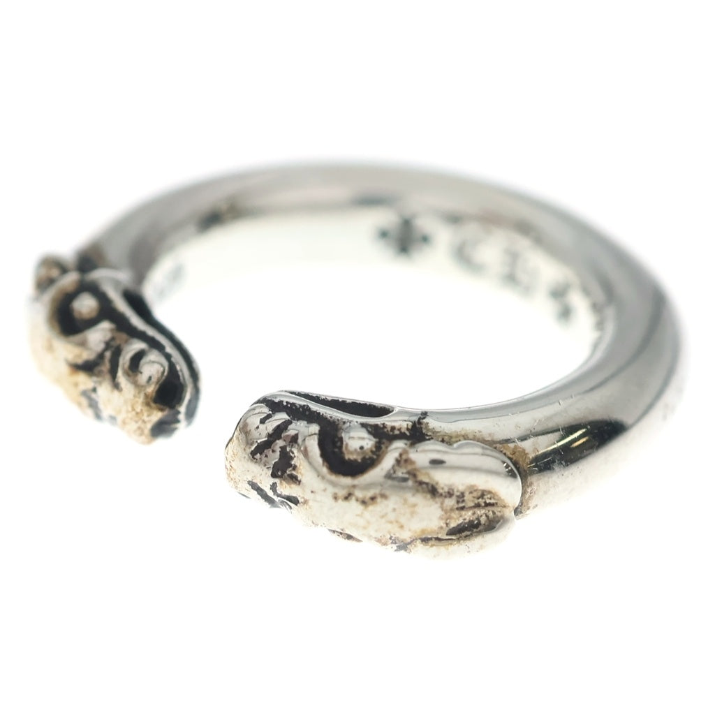 CHROME HEARTS(クロムハーツ) DOUBLE DOG RING ダブルドッグ リング シルバー