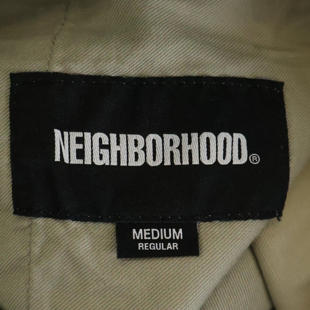 NEIGHBORHOOD(ネイバーフッド) 26SS CLASSIC CHINO PANTS クラシックチノパンツ ジップフライストレートパンツ ベージュ 261AQNH-PTM01