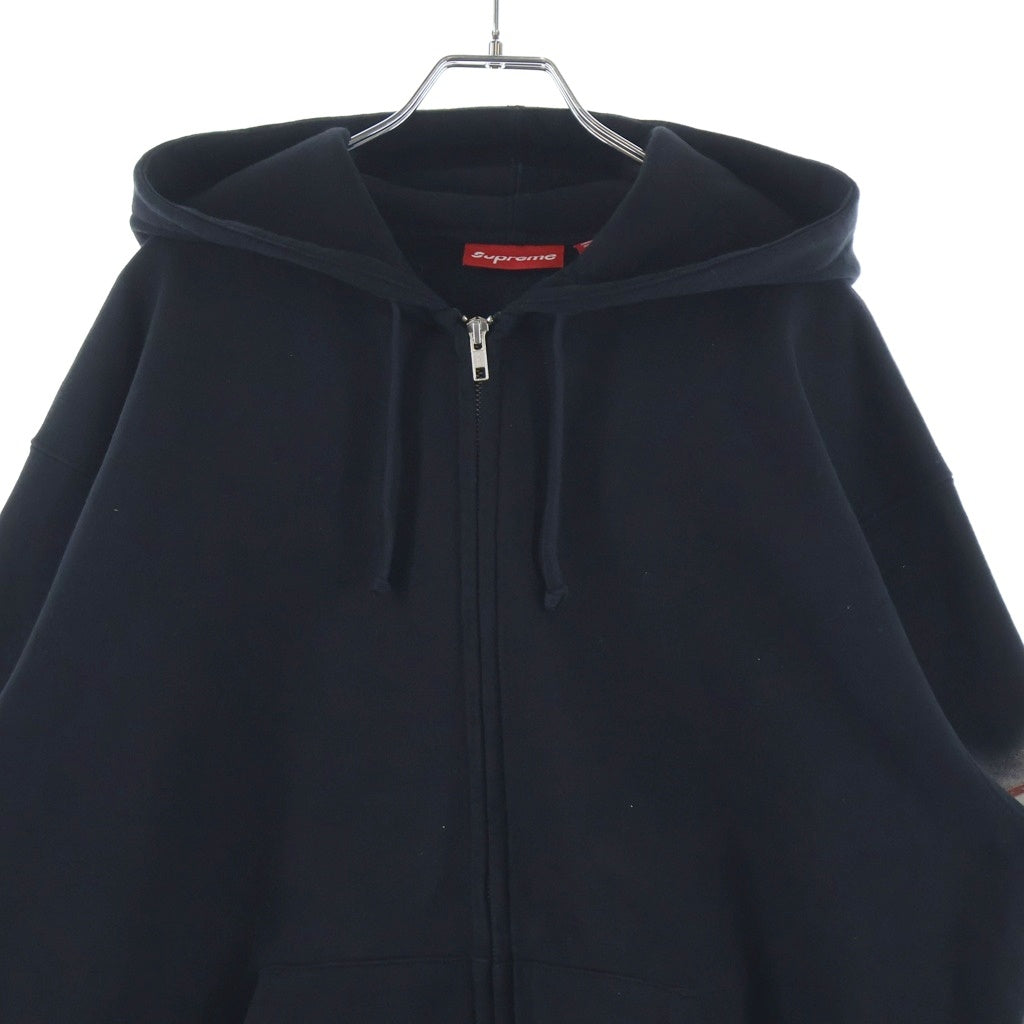 SUPREME(シュプリーム) 25AW Michael Jackson Dangerous Zip Up Hooded Sweatshirt Black マイケルジャクソン デンジャラス アームプリント ジップアップスウェットパーカー フーディー
