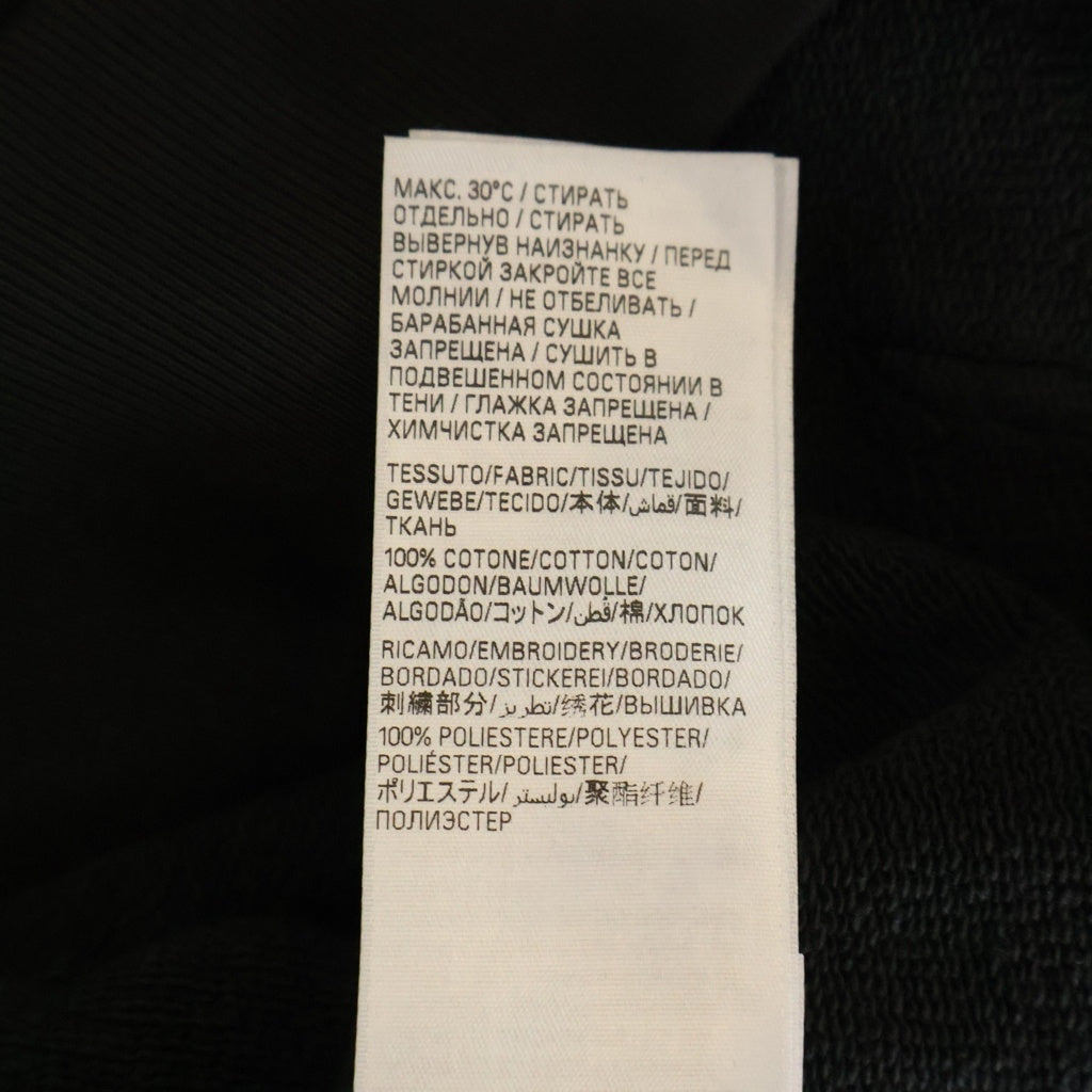 BALENCIAGA(バレンシアガ) 24AW eBay ZIP-UP HOODIE イーベイロゴ刺繍 ジップアップスウェットパーカー フーディー ブラック 803264 TRVD2