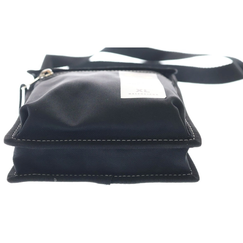 BALENCIAGA(バレンシアガ) EXPLORER エクスプローラー スモールポーチ リサイクルナイロン ショルダーバッグ ブラック 655982