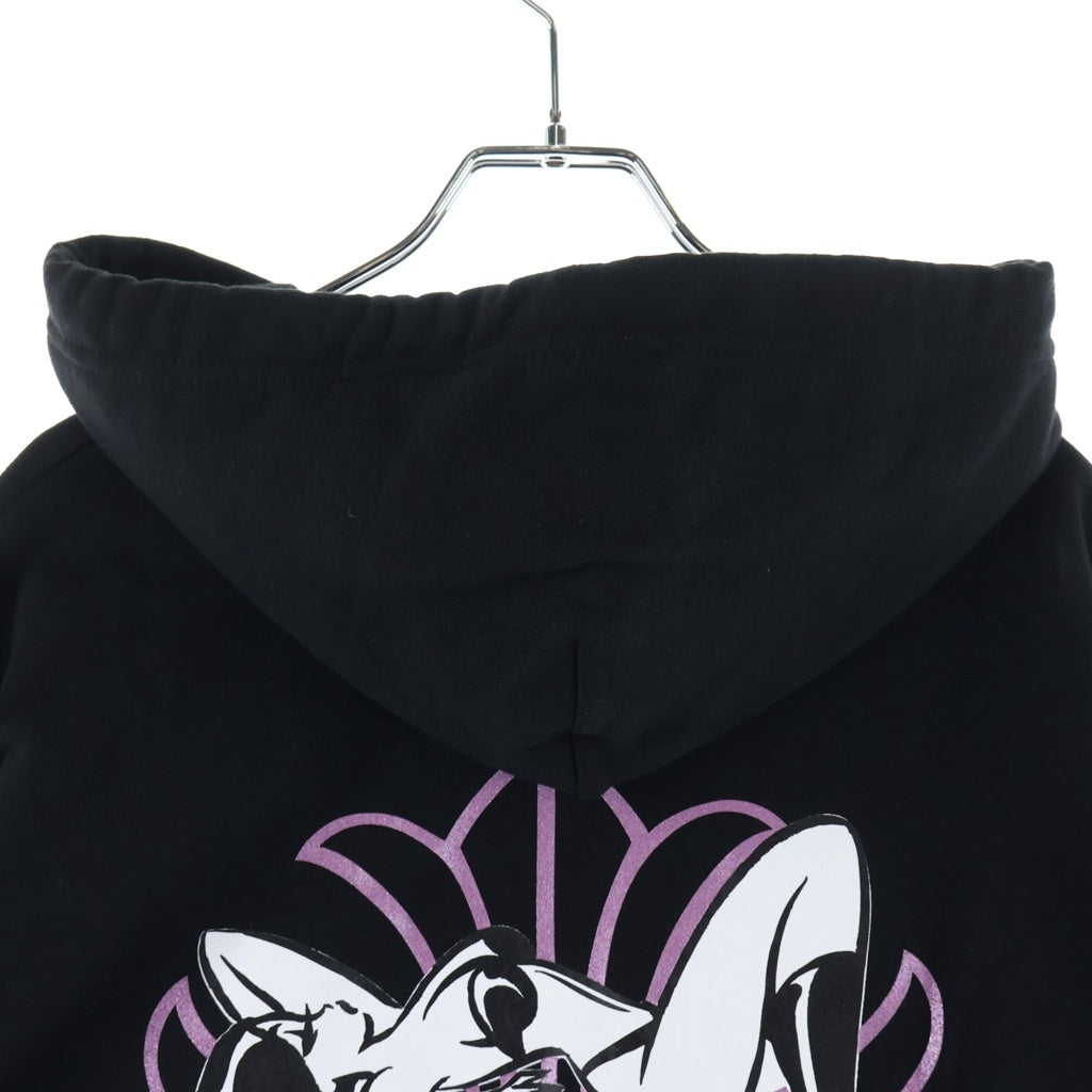 CHROME HEARTS(クロムハーツ) 26SS DEADLY DOLL SWTSHRT PLVR LTD ONLINE オンライン限定 デッドリードール プルオーバースウェットパーカー フーディー ブラック