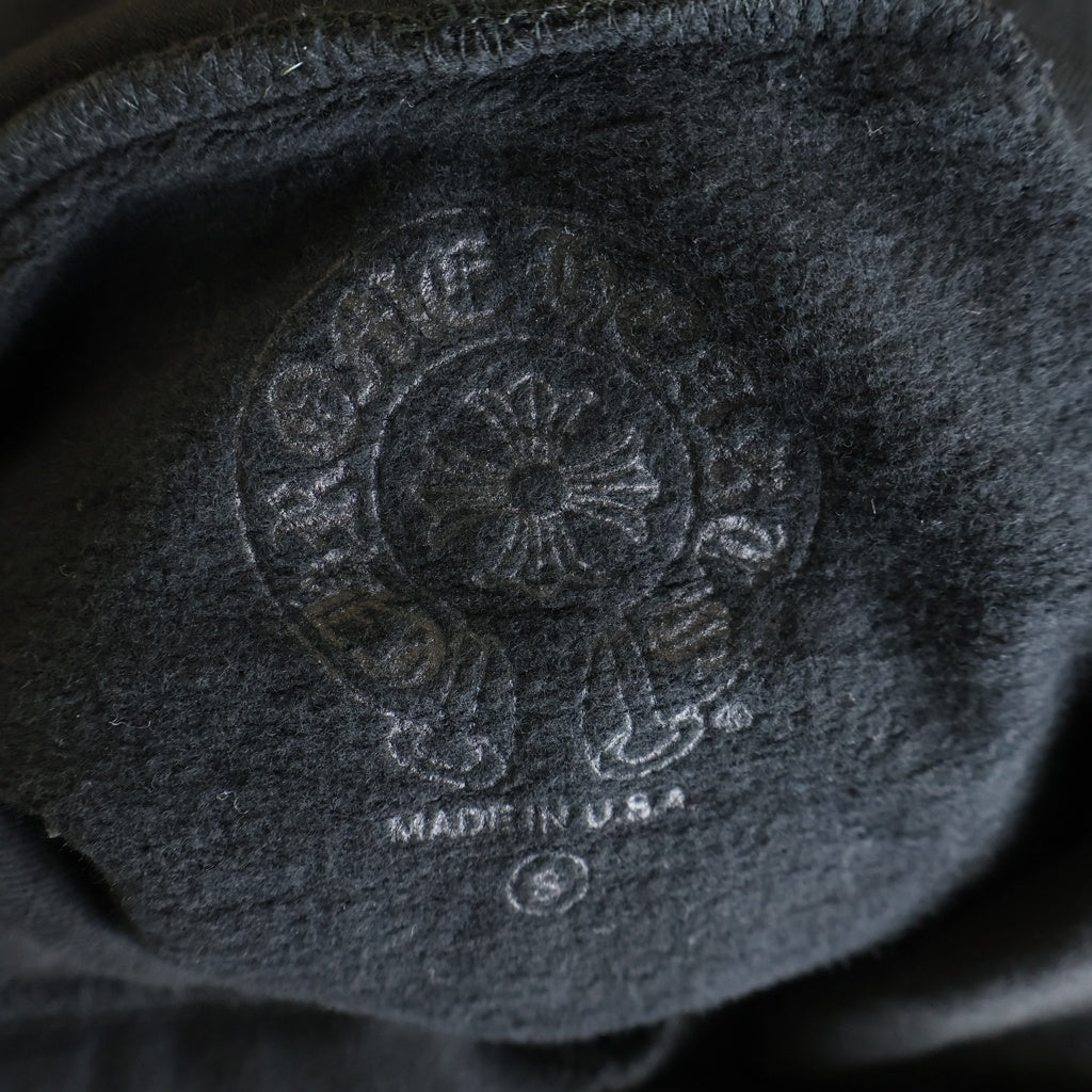 CHROME HEARTS(クロムハーツ) 26SS DEADLY DOLL SWTSHRT PLVR LTD ONLINE オンライン限定 デッドリードール プルオーバースウェットパーカー フーディー ブラック