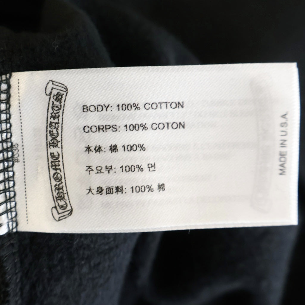 CHROME HEARTS(クロムハーツ) 26SS DEADLY DOLL SWTSHRT PLVR LTD ONLINE オンライン限定 デッドリードール プルオーバースウェットパーカー フーディー ブラック