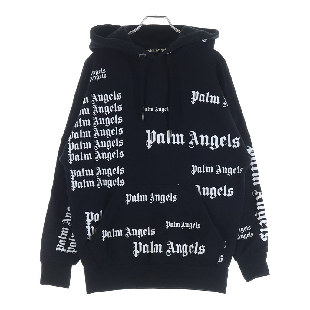 Palm Angels(パームエンジェルス) ULTRA LOGO HOODIE ウルトラ フロントポケット ロゴプリント フーディー パーカー ブラック PMBB036C99FLE002