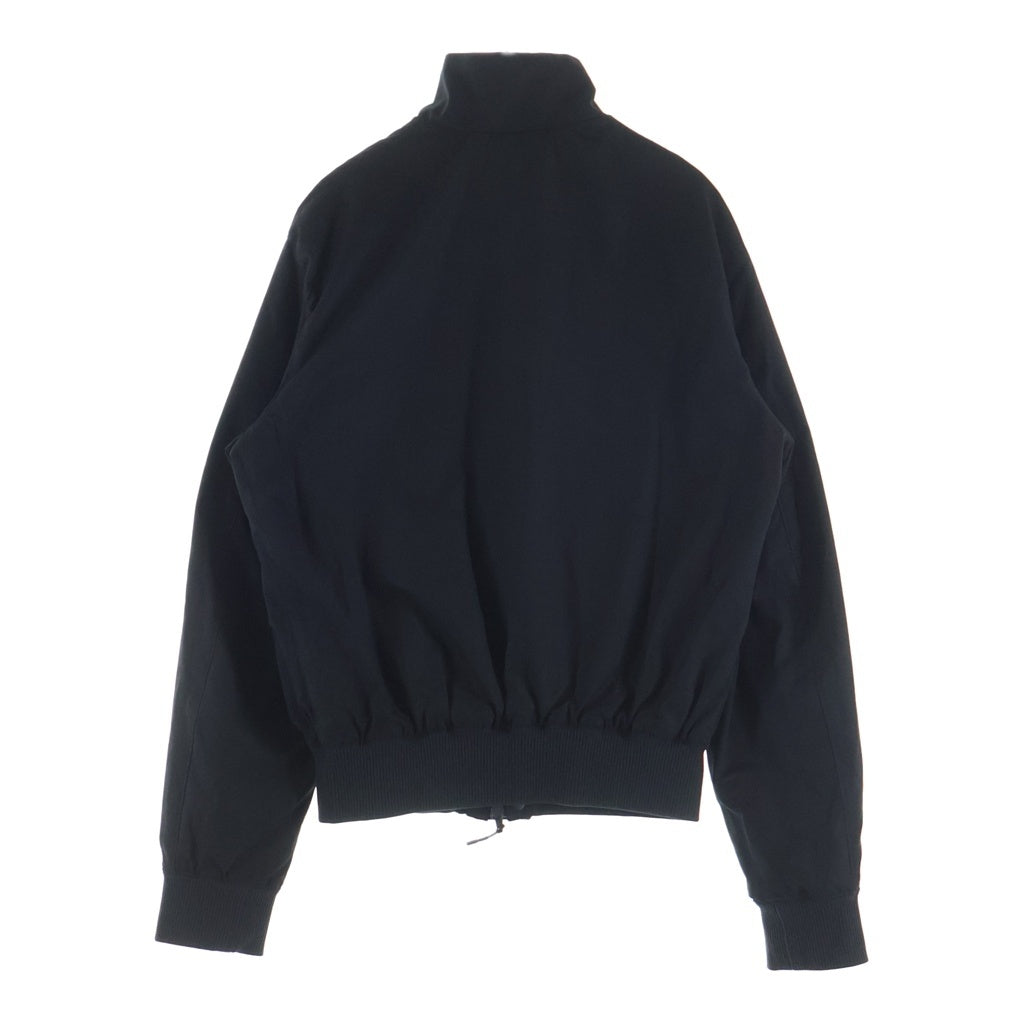 Y-3(ワイスリー) 21AW CLASSIC SUEDED NYLON HARRINGTON JACKET クラシック スエード ナイロン ハリントン ジップアップ ジャケット ブルゾン ブラック FN3405