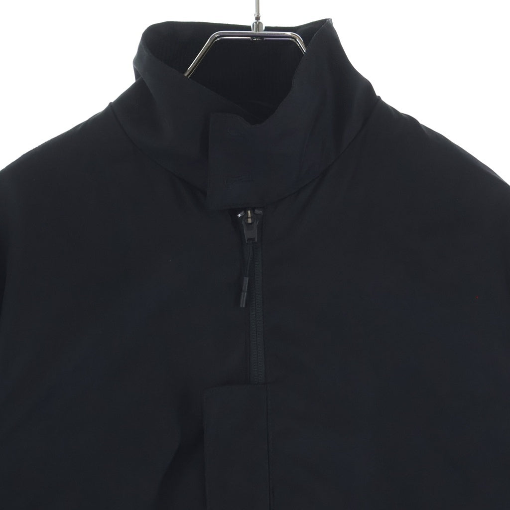 Y-3(ワイスリー) 21AW CLASSIC SUEDED NYLON HARRINGTON JACKET クラシック スエード ナイロン ハリントン ジップアップ ジャケット ブルゾン ブラック FN3405