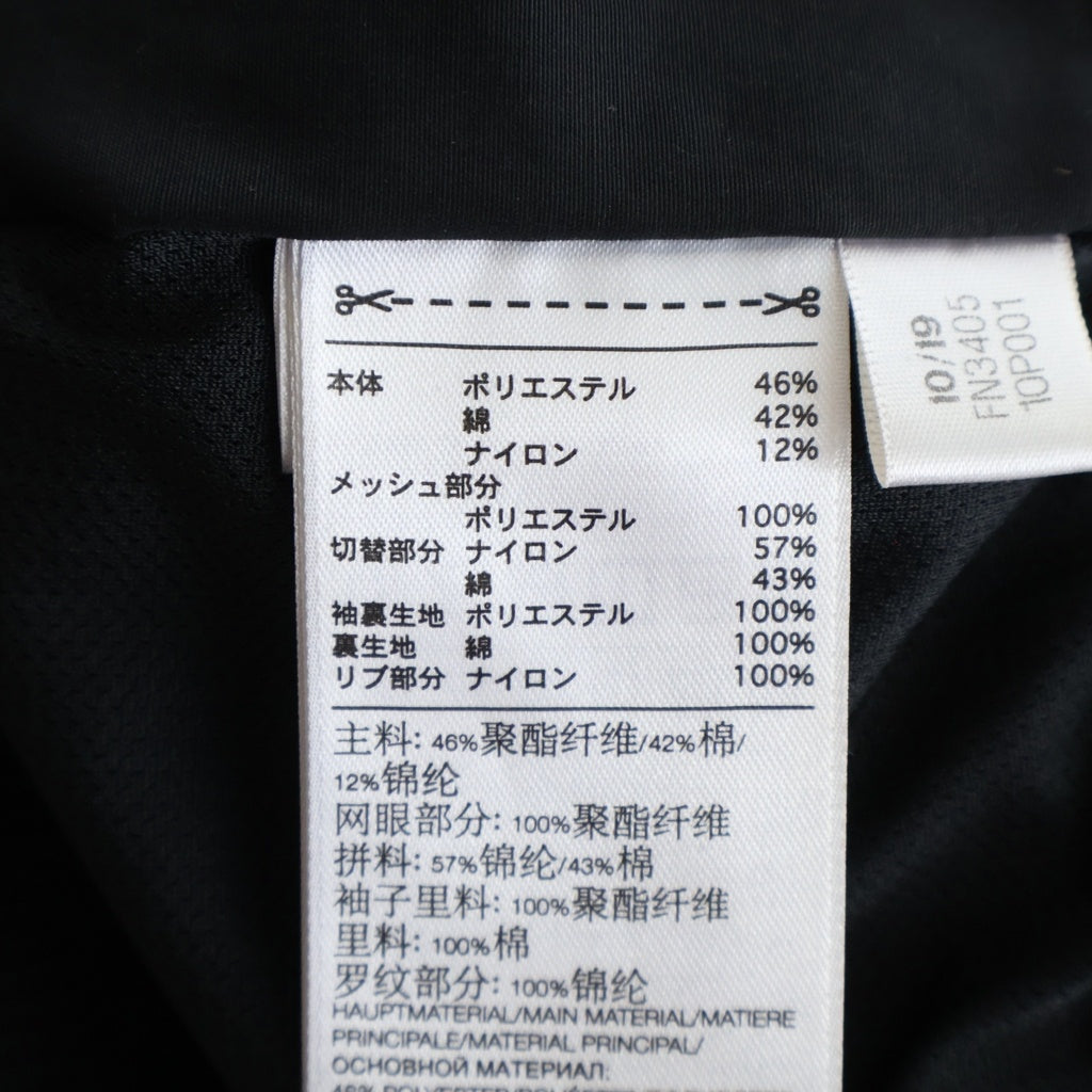 Y-3(ワイスリー) 21AW CLASSIC SUEDED NYLON HARRINGTON JACKET クラシック スエード ナイロン ハリントン ジップアップ ジャケット ブルゾン ブラック FN3405