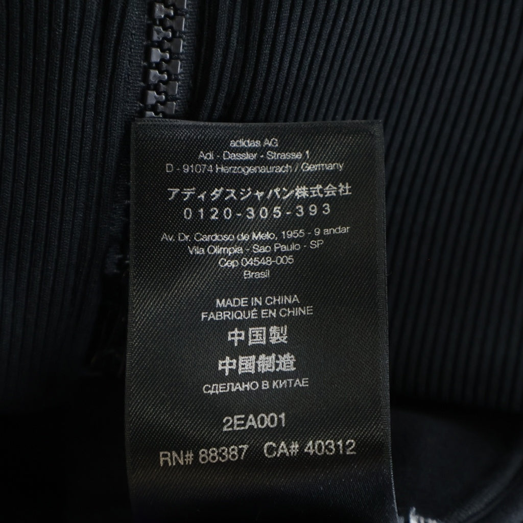 Y-3(ワイスリー) 19SS M 3 STRIPE TRACK JACKET 3ストライプ ジップアップ トラックジャケット ブルゾン ブラック DY7288