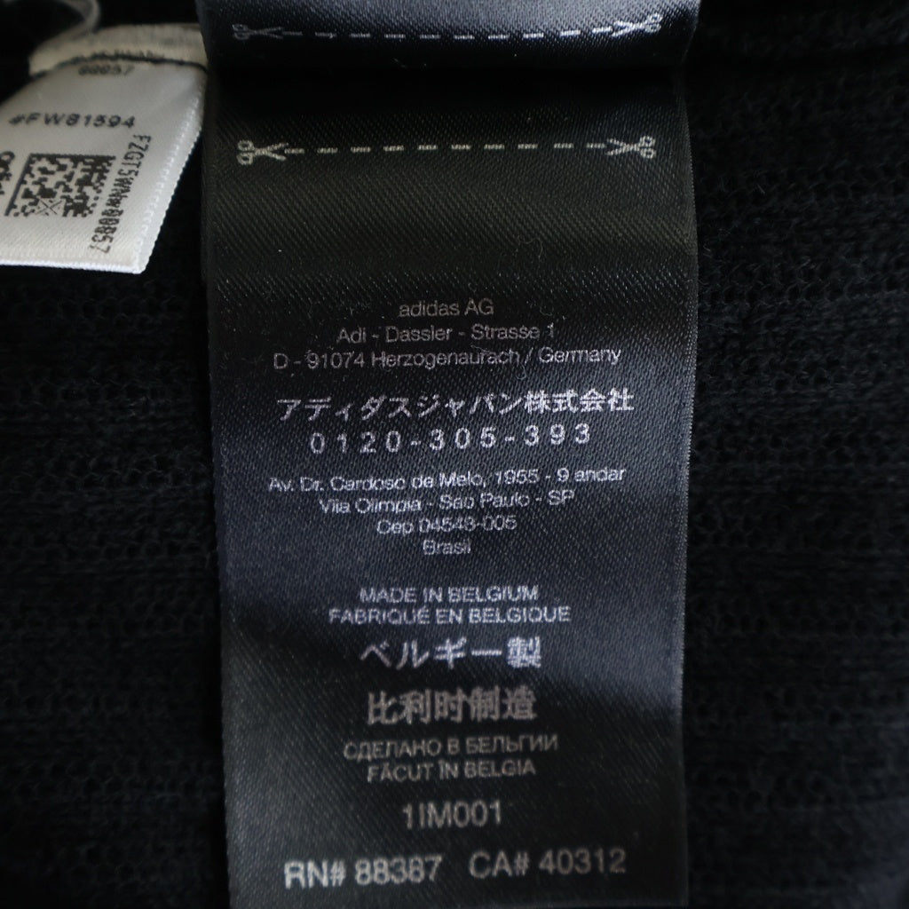 Y-3(ワイスリー) 20SS U TECH KNIT CARDIGAN バックロゴ刺繍 テック ニット カーディガン ブラック FJ0380