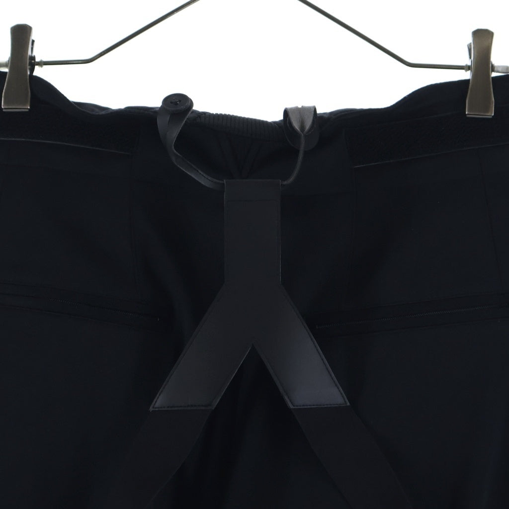 Y-3(ワイスリー) 19SS M 3 STRIPE SUSPENDER TRACK PANT 3ストライプ サスペンダー トラックパンツ ブラック DY7285