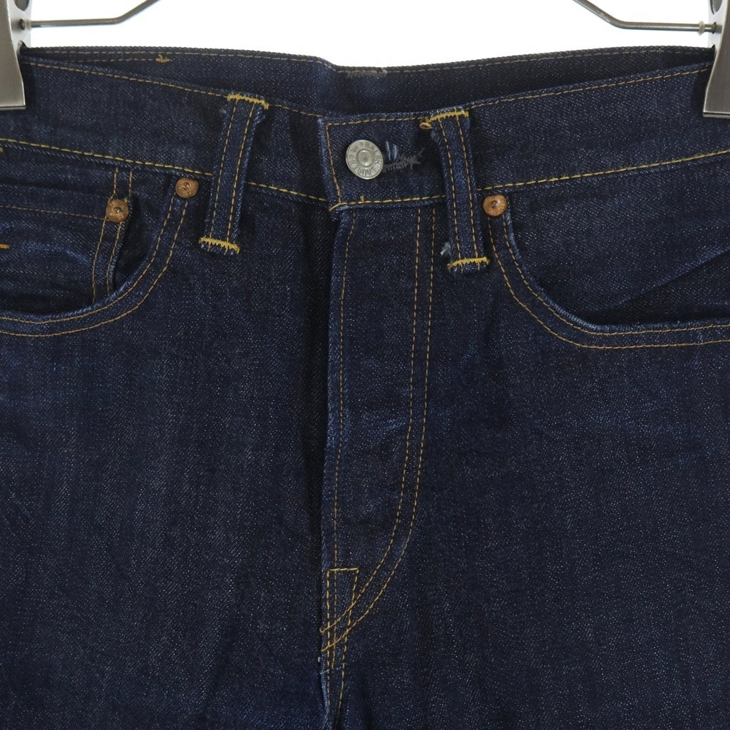 RRL(ダブルアールエル) STRAIGHT LEG ONCE WASHED 3 CUT USA製 1ウォッシュ ストレート デニムパンツ ジーンズ インディゴ R41RB03