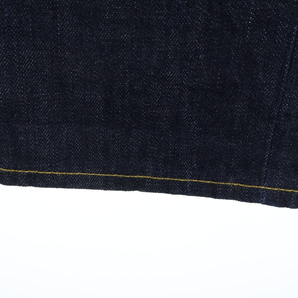 RRL(ダブルアールエル) STRAIGHT LEG ONCE WASHED 3 CUT USA製 1ウォッシュ ストレート デニムパンツ ジーンズ インディゴ R41RB03