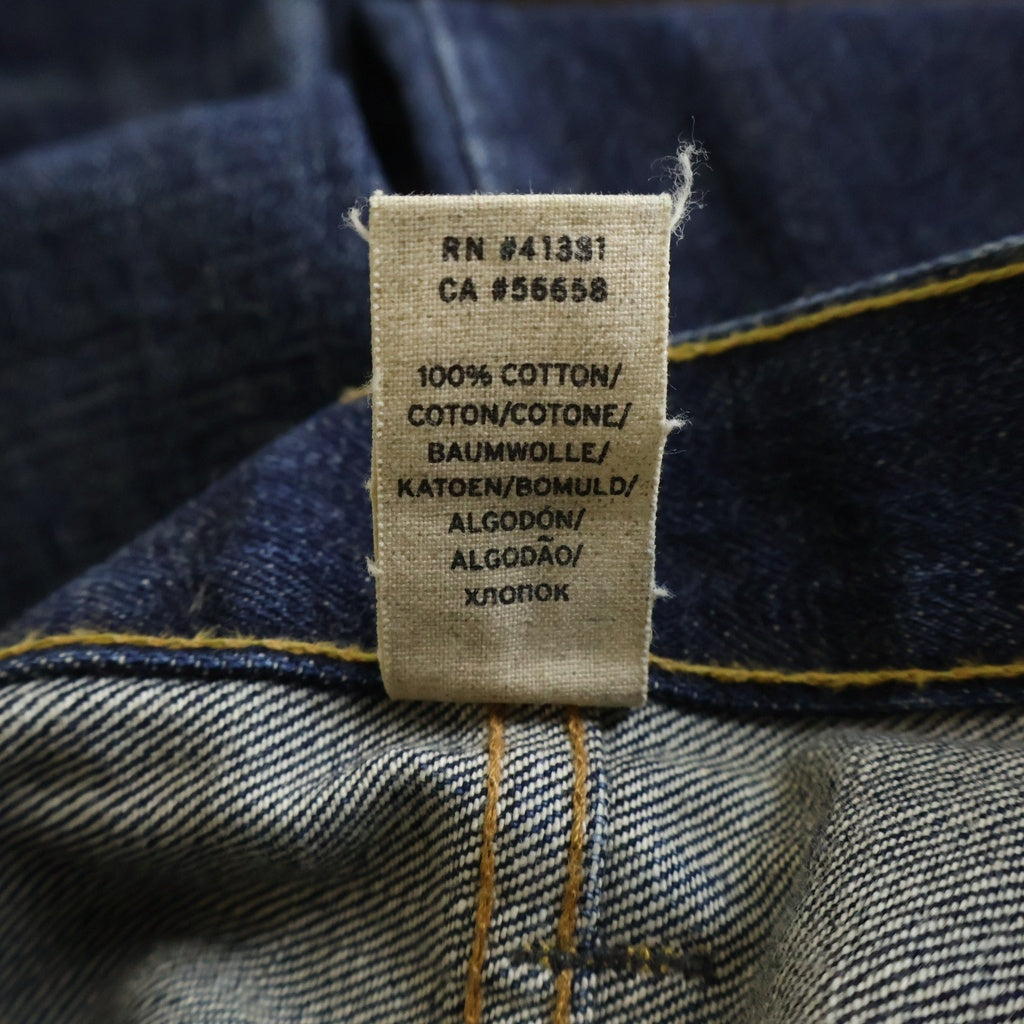 RRL(ダブルアールエル) SLIM STRAIGHT HELM WASH DENIM USA製 スリムストレート デニムパンツ ジーンズ インディゴ R144RB02