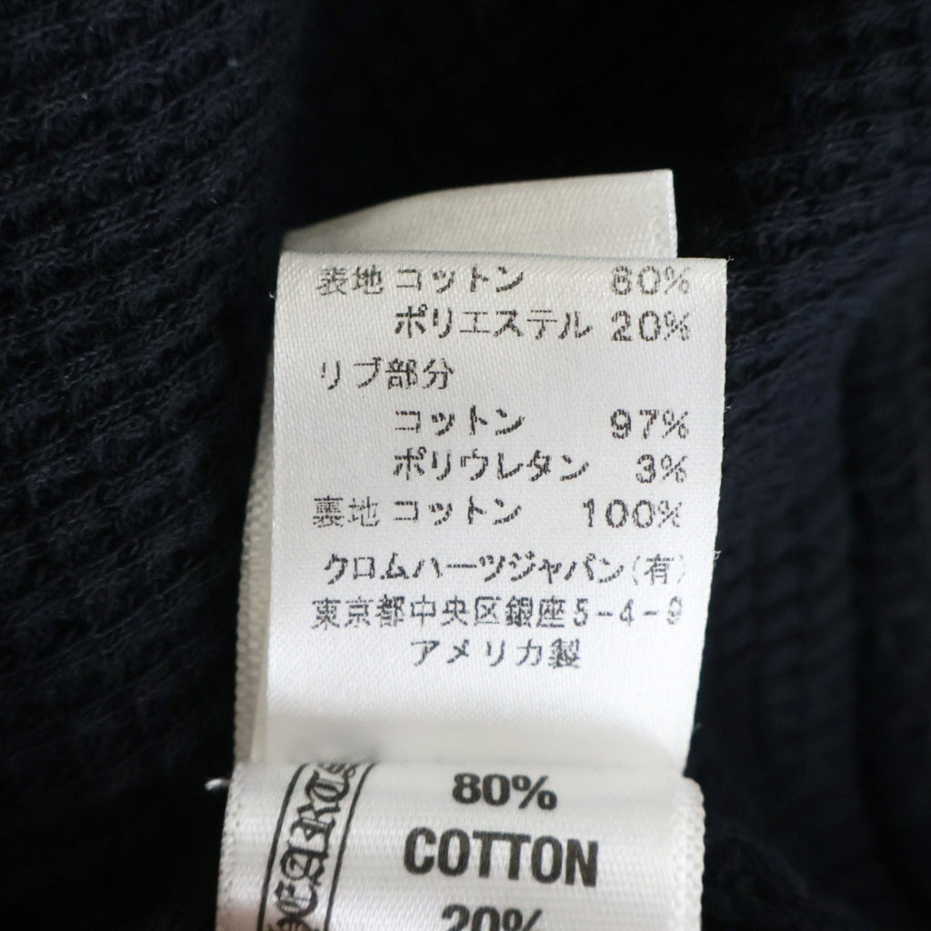 CHROME HEARTS(クロムハーツ) OLD HORSESHOE CH PLUS Zip Up Hoodie FUCK YOU ホースシュー CHプラス ファックユー ダガージップアップパーカー フーディ 裏地サーマル ブラック
