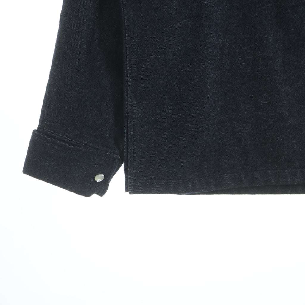 m's braque(エムズ ブラック) TURTLENECK FRENCH CUFFS SHIRT タートルネックフレンチ カフスシャツ セーター ブラック 252907